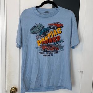 Vintage Light Blue Racing Shirt
